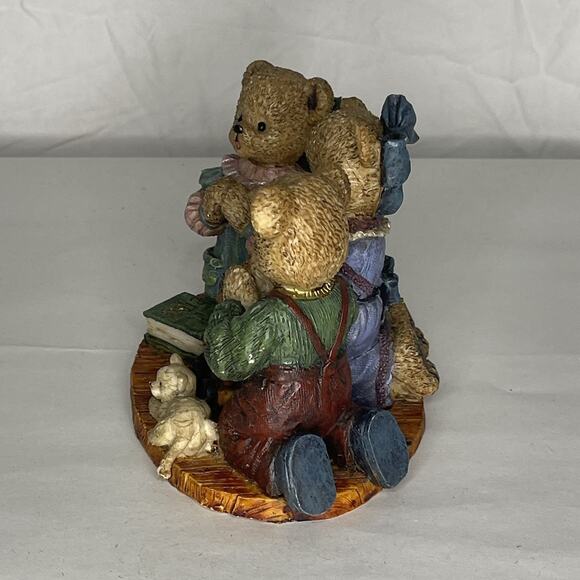 Youngs Berry Hill Bears Resin Figurine Prayer Christian Collectible Vintage 1997 - Picture 4 of 9